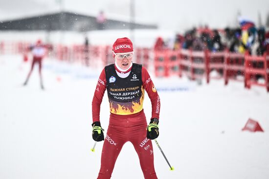 Лыжные гонки. Финал Кубка России. Женщины. Свободный стиль