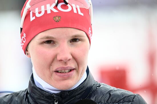 Лыжные гонки. Финал Кубка России. Женщины. Свободный стиль