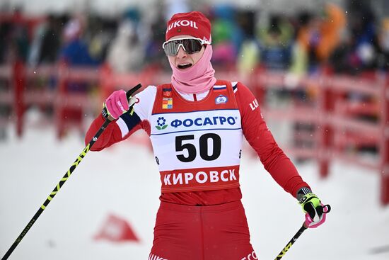 Лыжные гонки. Финал Кубка России. Женщины. Свободный стиль