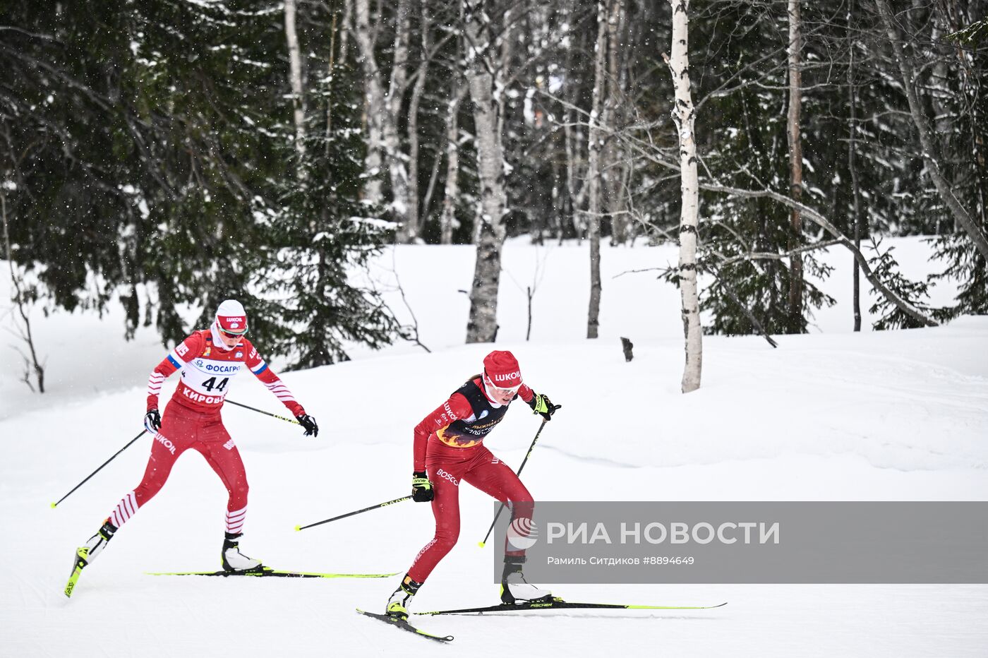 Лыжные гонки. Финал Кубка России. Женщины. Свободный стиль