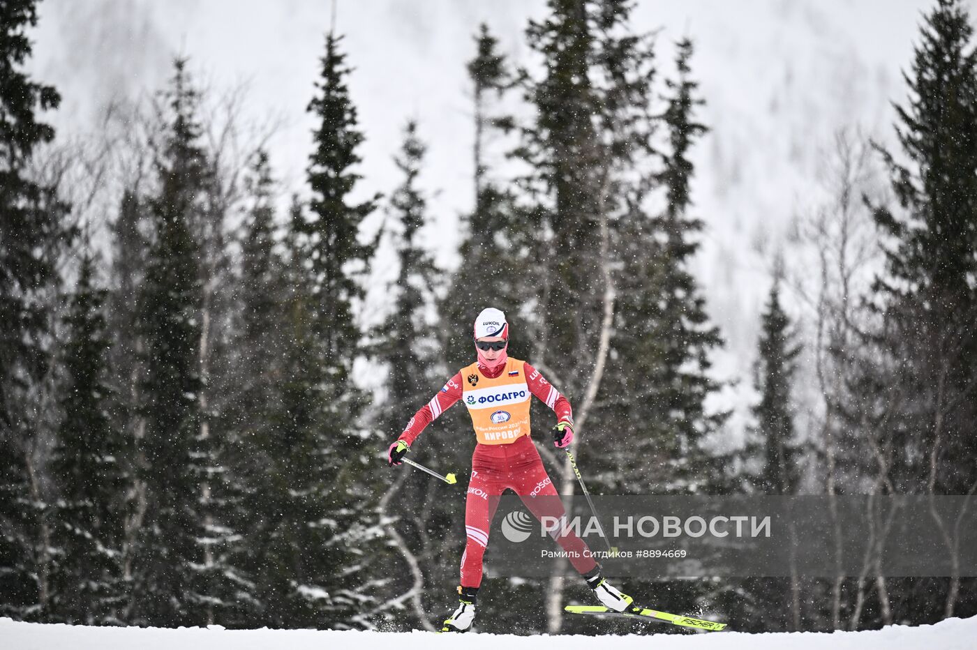 Лыжные гонки. Финал Кубка России. Женщины. Свободный стиль