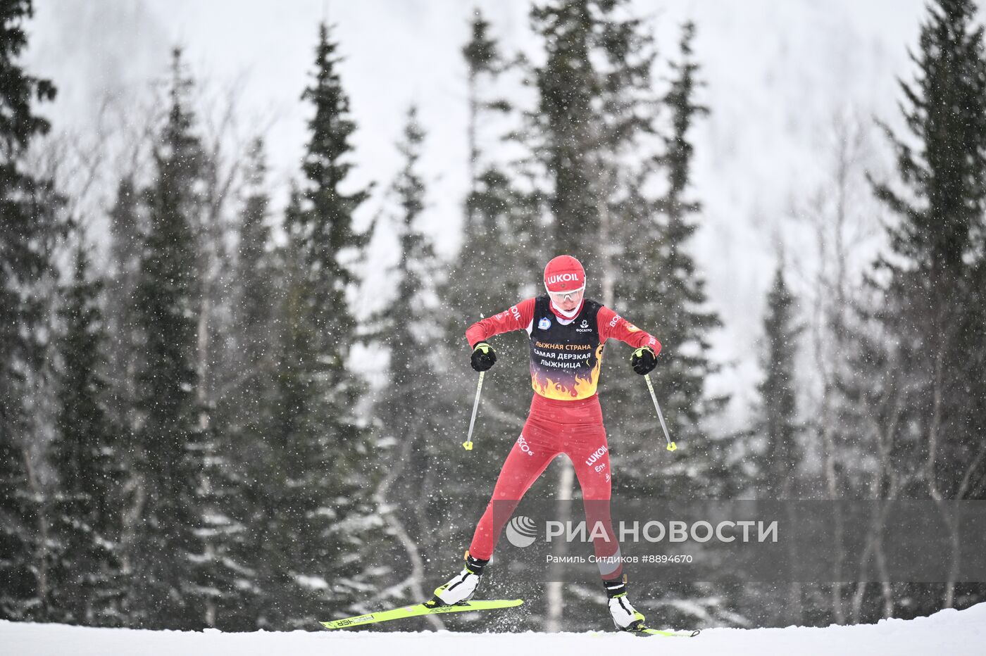 Лыжные гонки. Финал Кубка России. Женщины. Свободный стиль