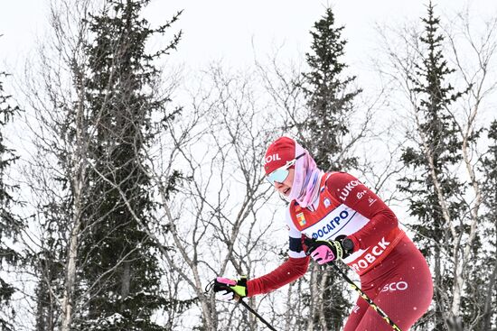 Лыжные гонки. Финал Кубка России. Женщины. Свободный стиль