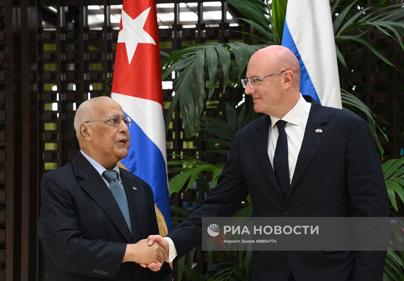 Визит заместителя председателя правительства РФ Д. Чернышенко на Кубу