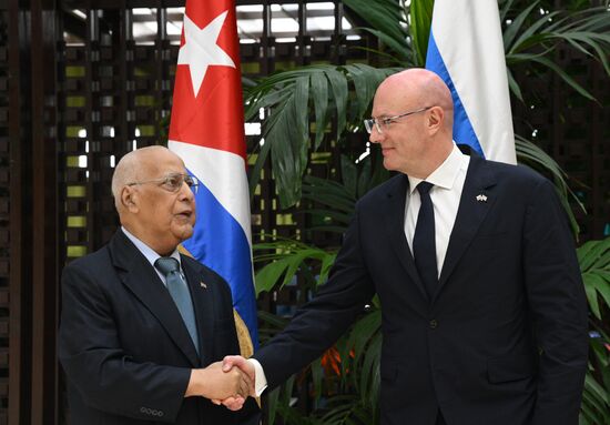 Визит заместителя председателя правительства РФ Д. Чернышенко на Кубу