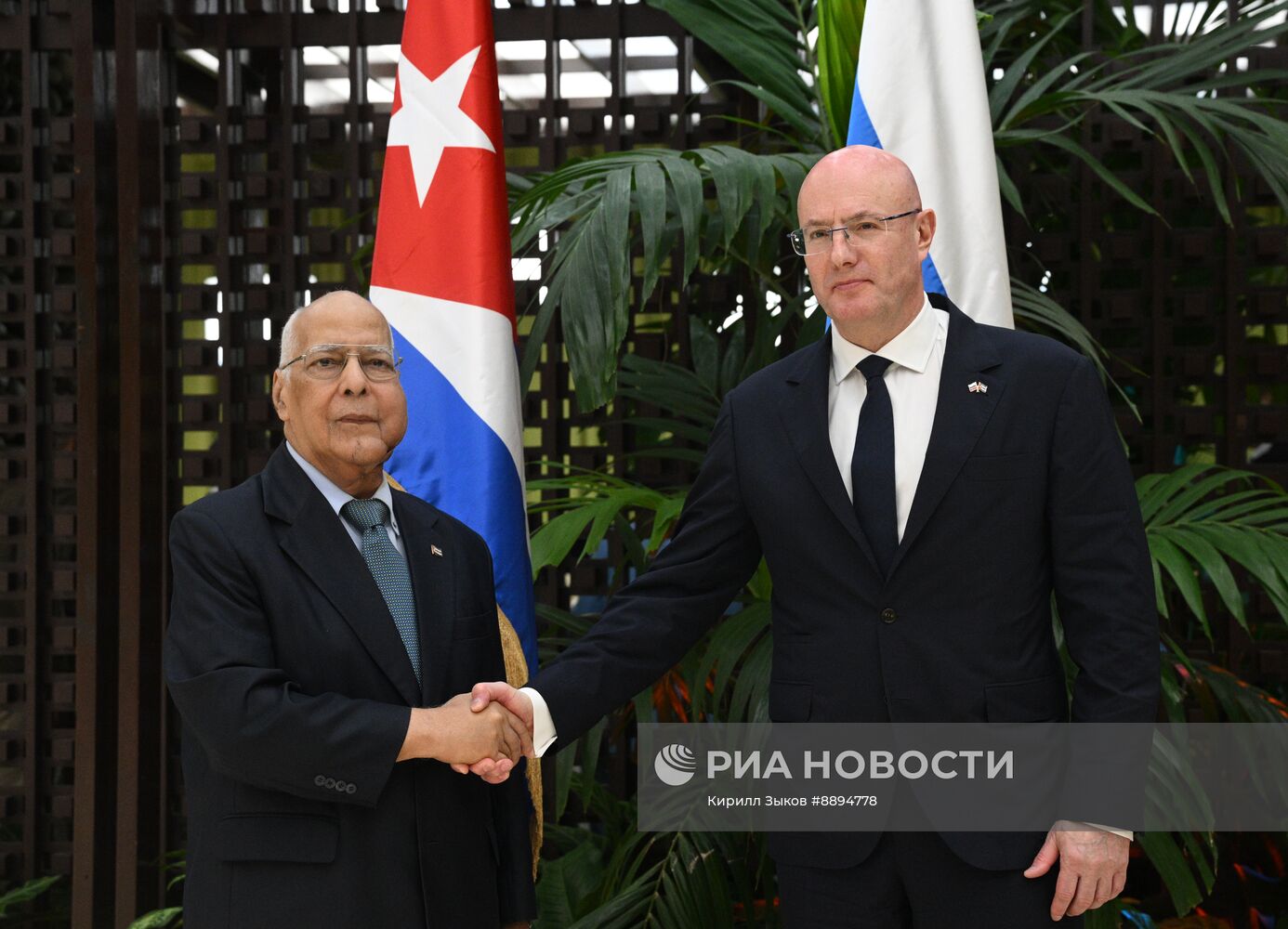 Визит заместителя председателя правительства РФ Д. Чернышенко на Кубу