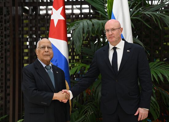 Визит заместителя председателя правительства РФ Д. Чернышенко на Кубу