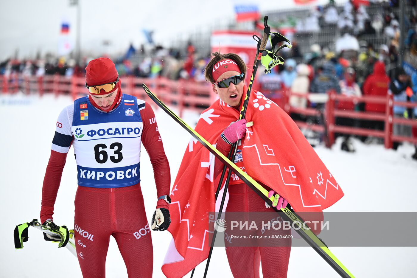 Лыжные гонки. Финал Кубка России. Мужчины. Свободный стиль