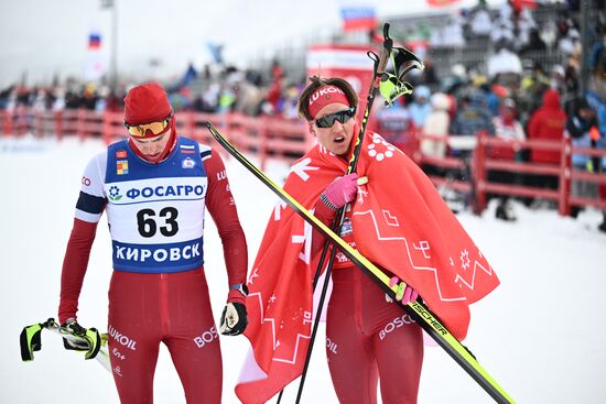 Лыжные гонки. Финал Кубка России. Мужчины. Свободный стиль 