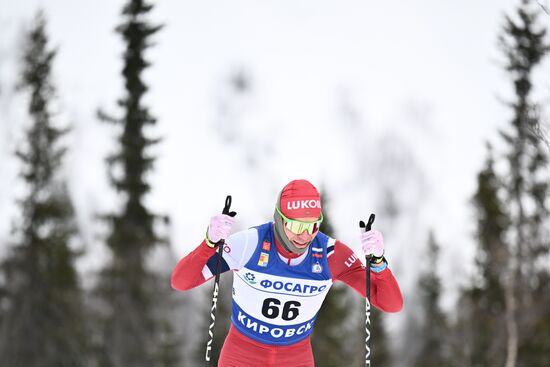 Лыжные гонки. Финал Кубка России. Мужчины. Свободный стиль 