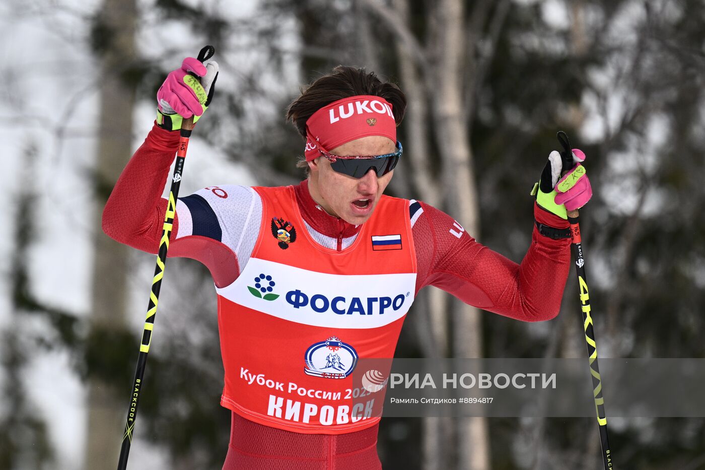 Лыжные гонки. Финал Кубка России. Мужчины. Свободный стиль