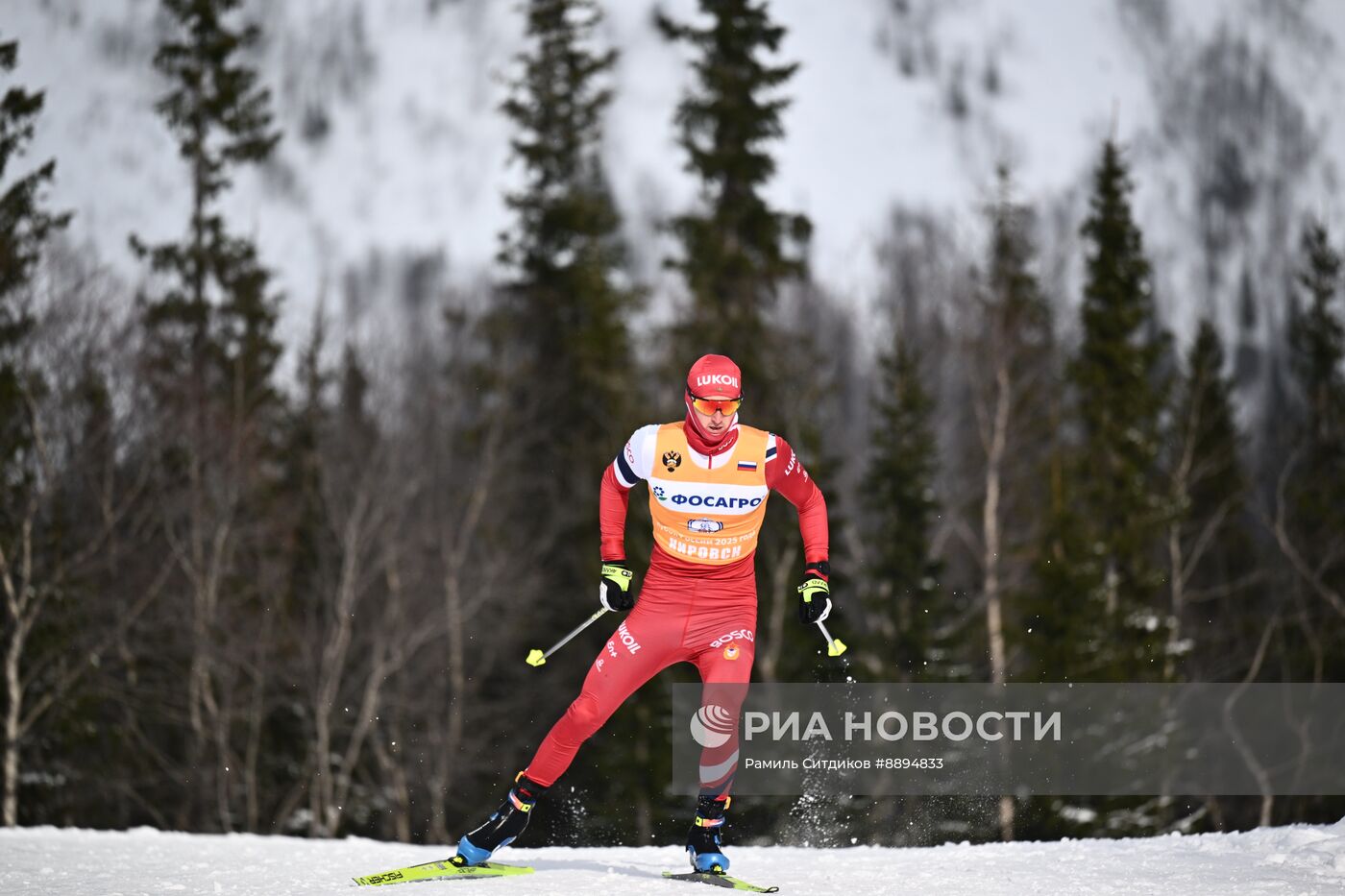 Лыжные гонки. Финал Кубка России. Мужчины. Свободный стиль