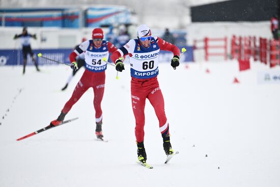 Лыжные гонки. Финал Кубка России. Мужчины. Свободный стиль 