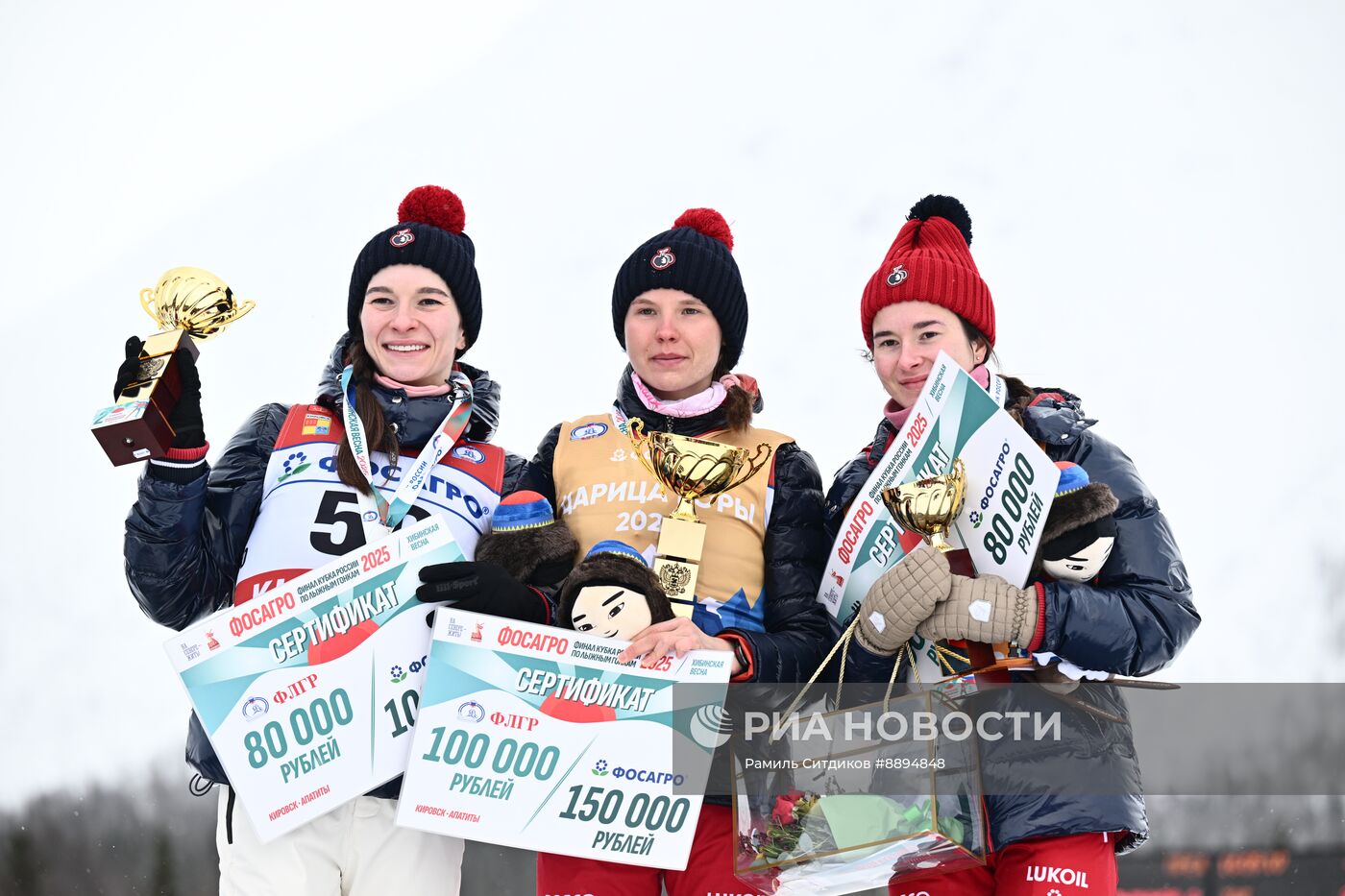 Лыжные гонки. Финал Кубка России. Женщины. Свободный стиль