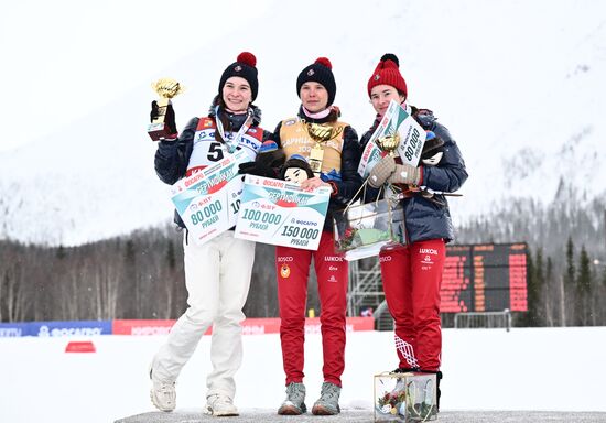 Лыжные гонки. Финал Кубка России. Женщины. Свободный стиль