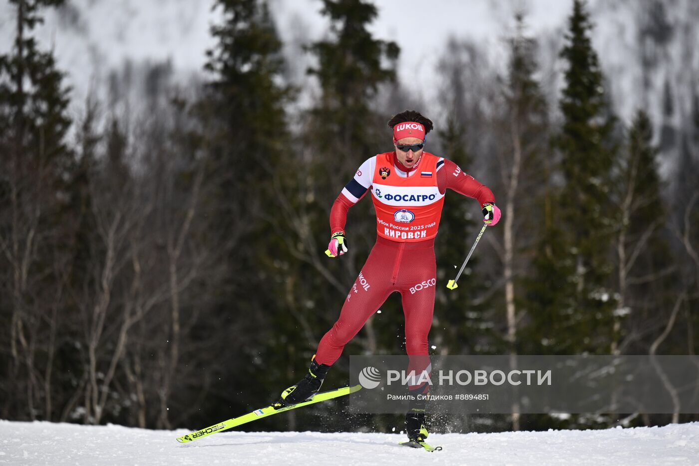 Лыжные гонки. Финал Кубка России. Мужчины. Свободный стиль
