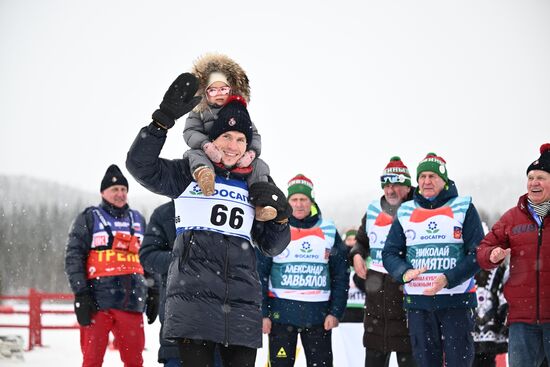 Лыжные гонки. Финал Кубка России. Мужчины. Свободный стиль 