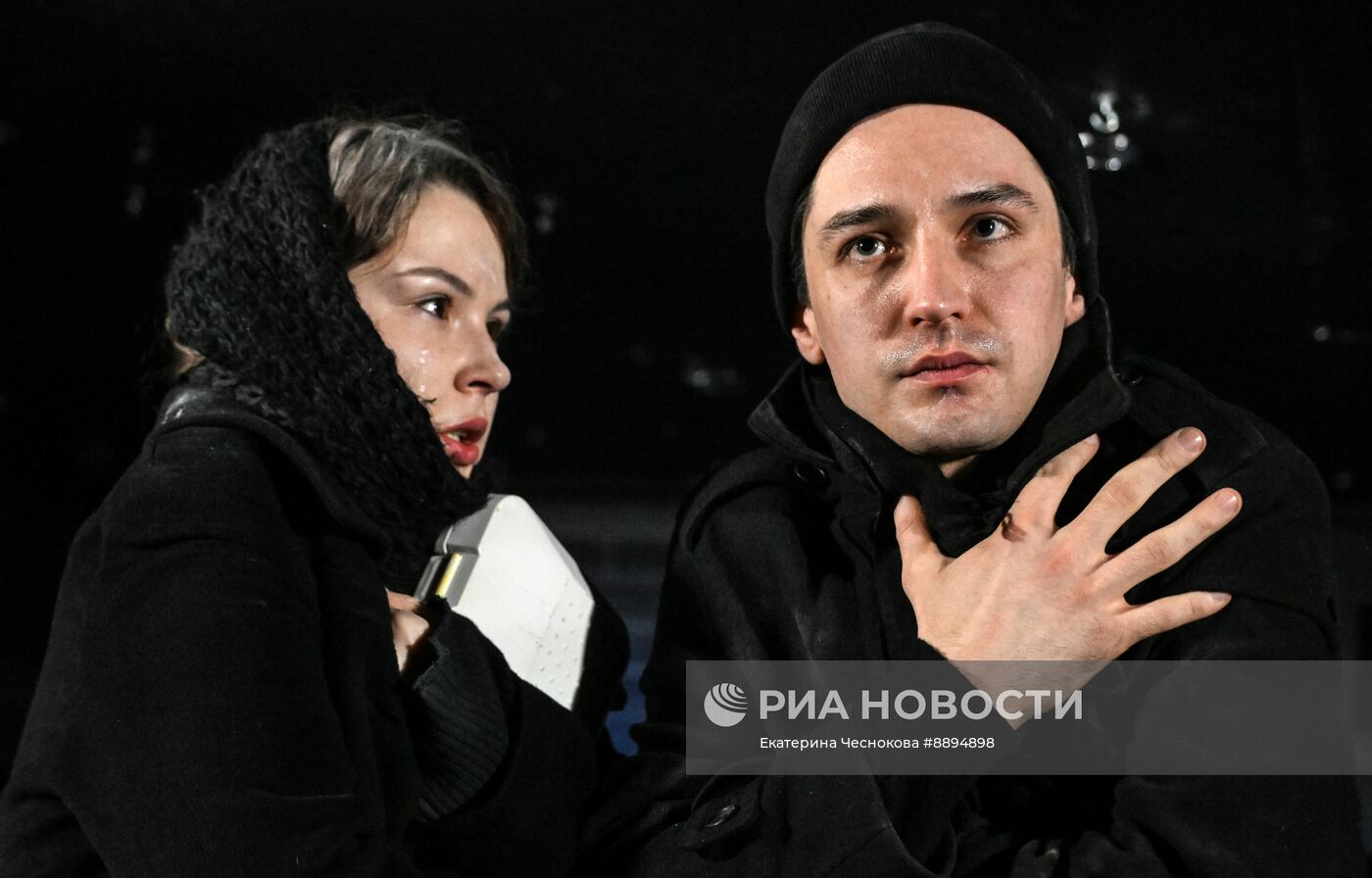 Спектакль "Мой бедный Марат" в театре на Юго-Западе 