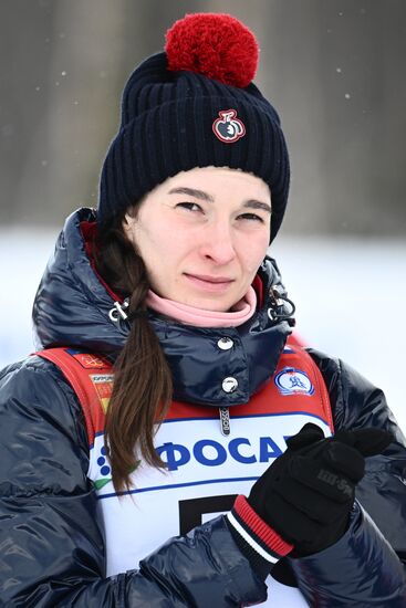 Лыжные гонки. Финал Кубка России. Женщины. Свободный стиль