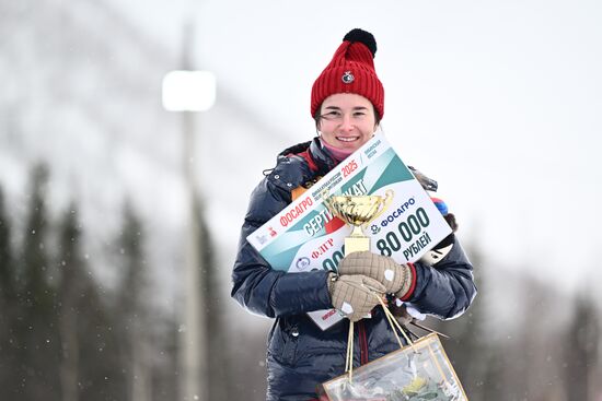 Лыжные гонки. Финал Кубка России. Женщины. Свободный стиль