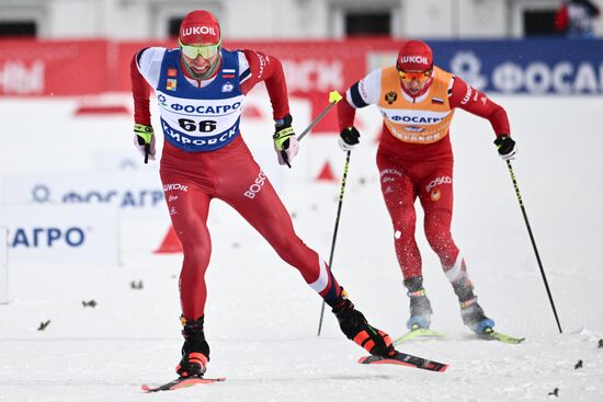 Лыжные гонки. Финал Кубка России. Мужчины. Свободный стиль 