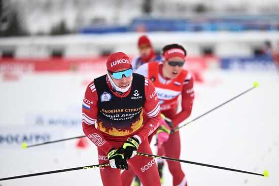 Лыжные гонки. Финал Кубка России. Мужчины. Свободный стиль 