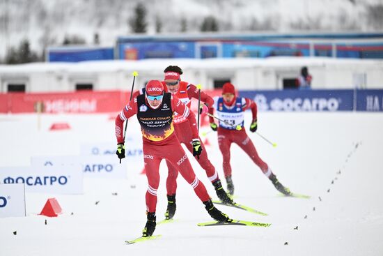 Лыжные гонки. Финал Кубка России. Мужчины. Свободный стиль 
