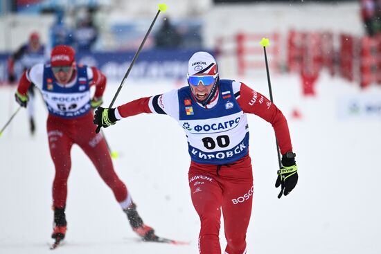 Лыжные гонки. Финал Кубка России. Мужчины. Свободный стиль 