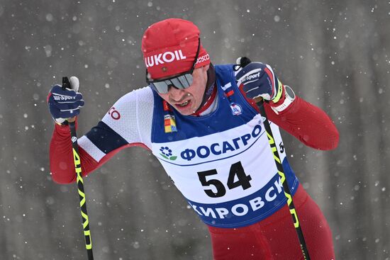 Лыжные гонки. Финал Кубка России. Мужчины. Свободный стиль 