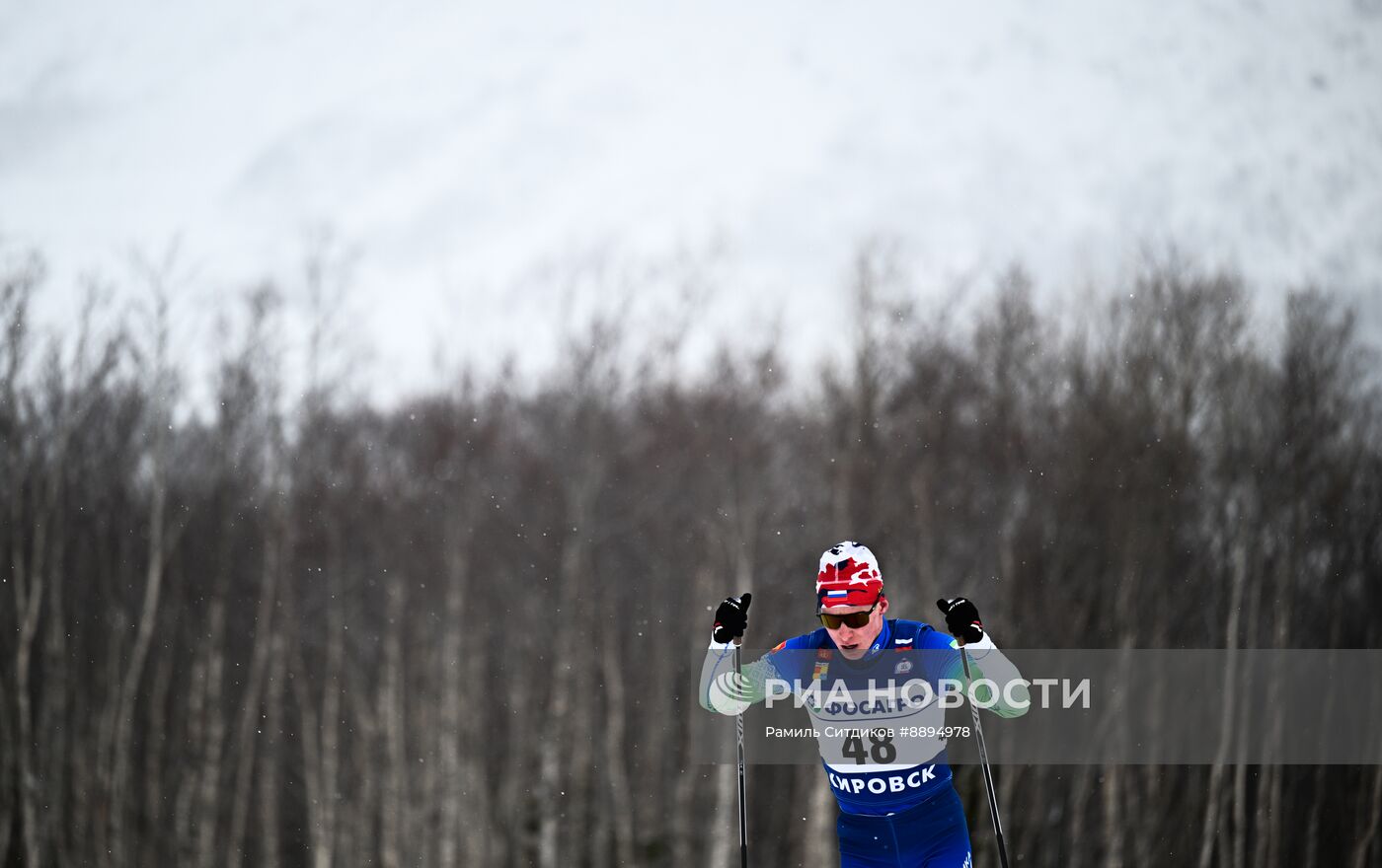 Лыжные гонки. Финал Кубка России. Мужчины. Свободный стиль