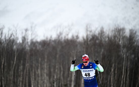 Лыжные гонки. Финал Кубка России. Мужчины. Свободный стиль 