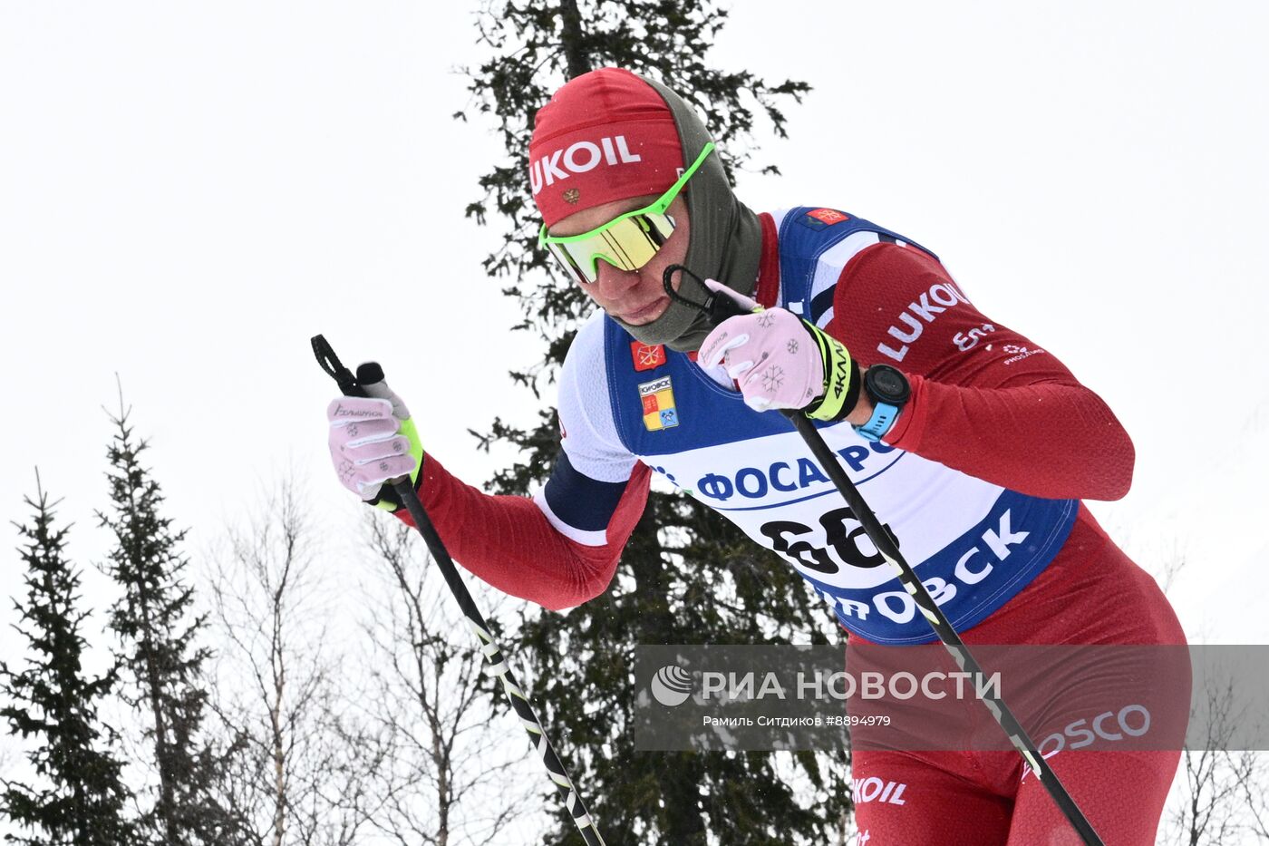 Лыжные гонки. Финал Кубка России. Мужчины. Свободный стиль
