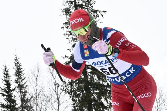 Лыжные гонки. Финал Кубка России. Мужчины. Свободный стиль 