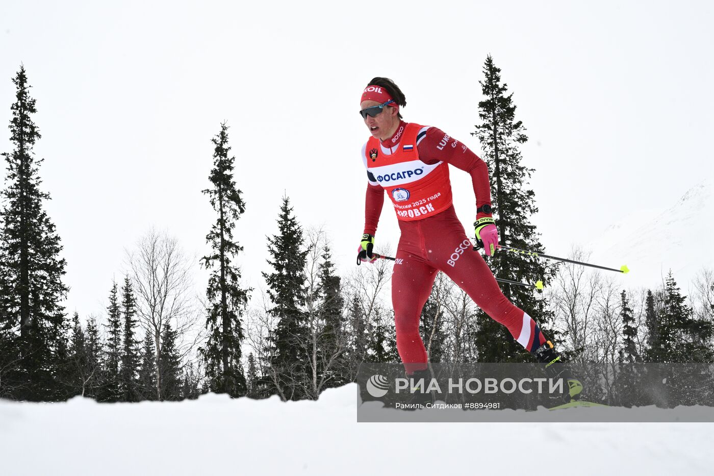 Лыжные гонки. Финал Кубка России. Мужчины. Свободный стиль