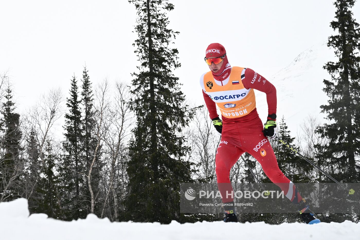 Лыжные гонки. Финал Кубка России. Мужчины. Свободный стиль