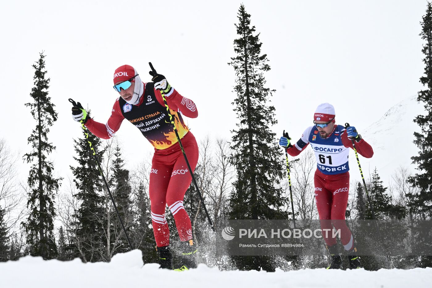 Лыжные гонки. Финал Кубка России. Мужчины. Свободный стиль