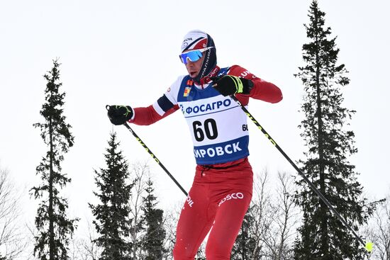 Лыжные гонки. Финал Кубка России. Мужчины. Свободный стиль 