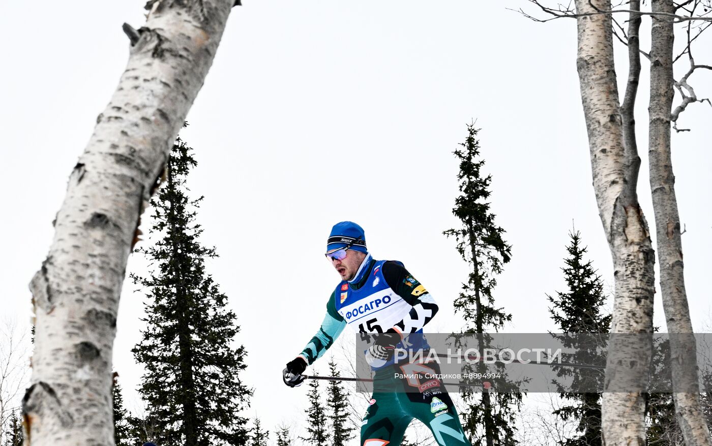 Лыжные гонки. Финал Кубка России. Мужчины. Свободный стиль