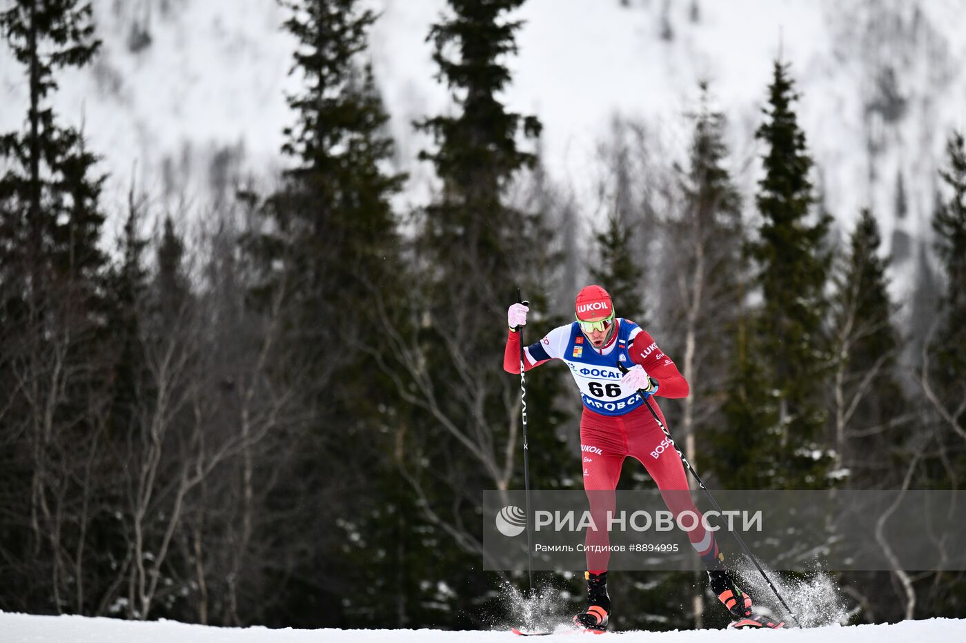 Лыжные гонки. Финал Кубка России. Мужчины. Свободный стиль