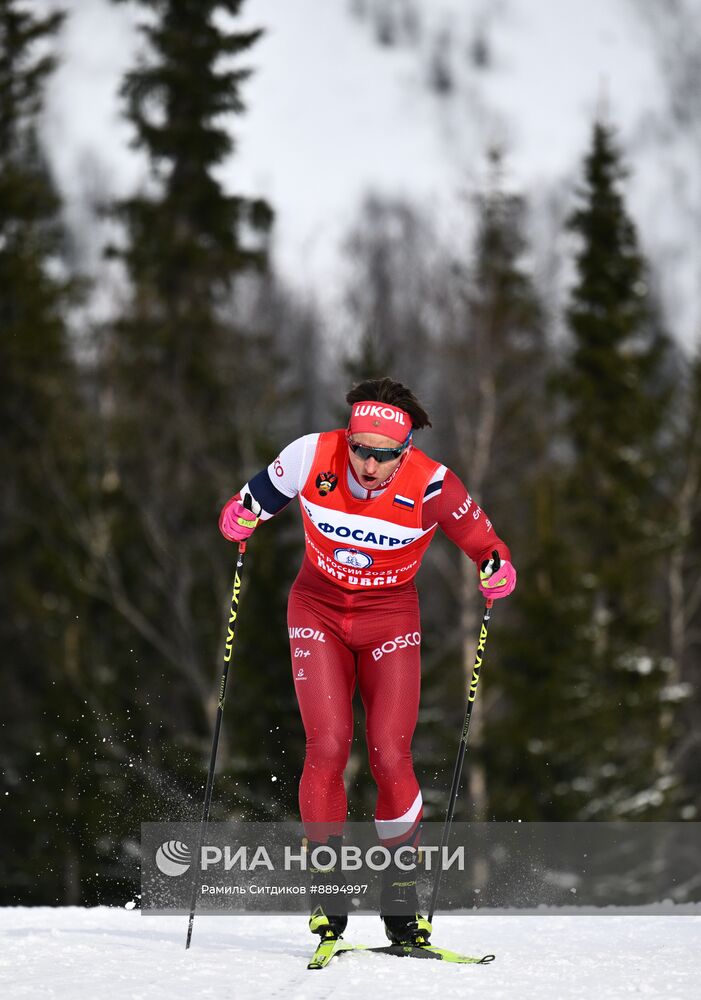 Лыжные гонки. Финал Кубка России. Мужчины. Свободный стиль