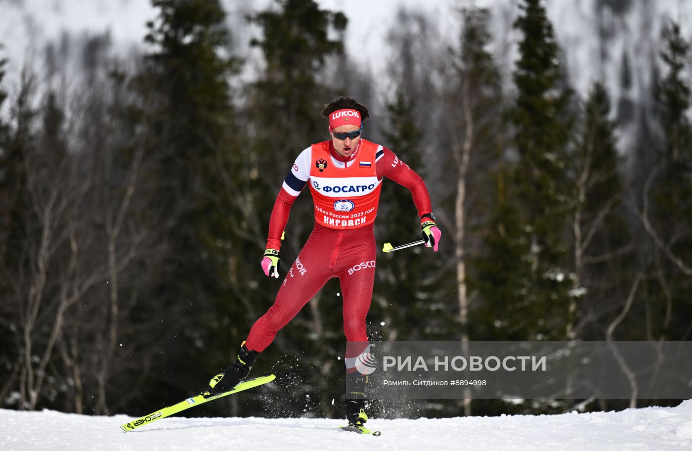 Лыжные гонки. Финал Кубка России. Мужчины. Свободный стиль