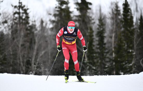 Лыжные гонки. Финал Кубка России. Мужчины. Свободный стиль 