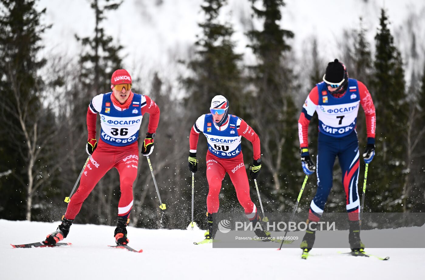Лыжные гонки. Финал Кубка России. Мужчины. Свободный стиль