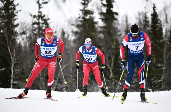 Лыжные гонки. Финал Кубка России. Мужчины. Свободный стиль 