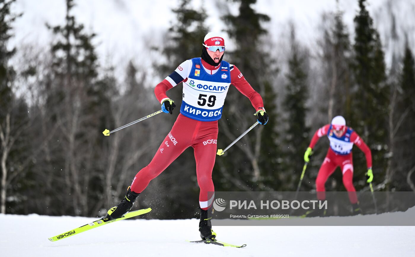 Лыжные гонки. Финал Кубка России. Мужчины. Свободный стиль
