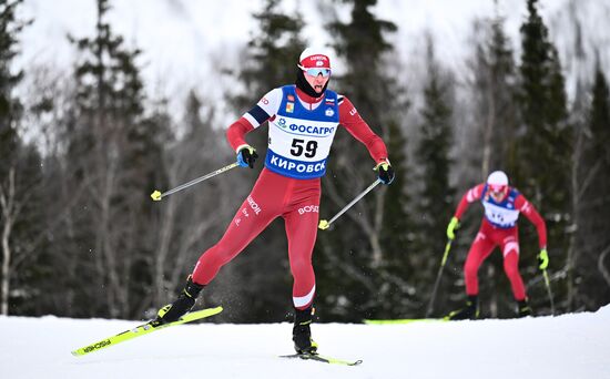 Лыжные гонки. Финал Кубка России. Мужчины. Свободный стиль 