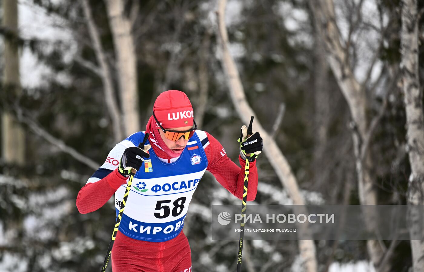 Лыжные гонки. Финал Кубка России. Мужчины. Свободный стиль