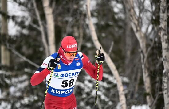 Лыжные гонки. Финал Кубка России. Мужчины. Свободный стиль 