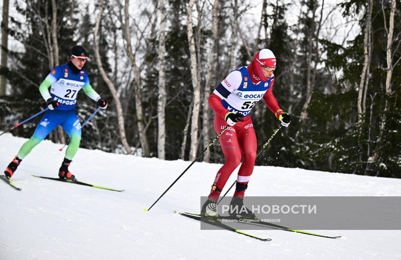 Лыжные гонки. Финал Кубка России. Мужчины. Свободный стиль