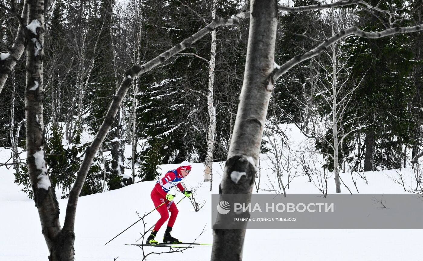 Лыжные гонки. Финал Кубка России. Мужчины. Свободный стиль